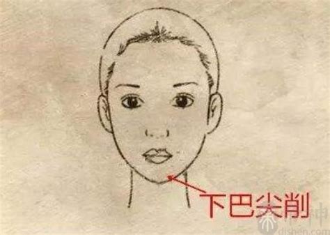 面相 下巴尖|下巴尖的女人面相 下巴尖的女人命运怎么样